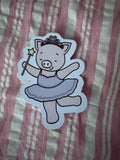 Piggy Sticker