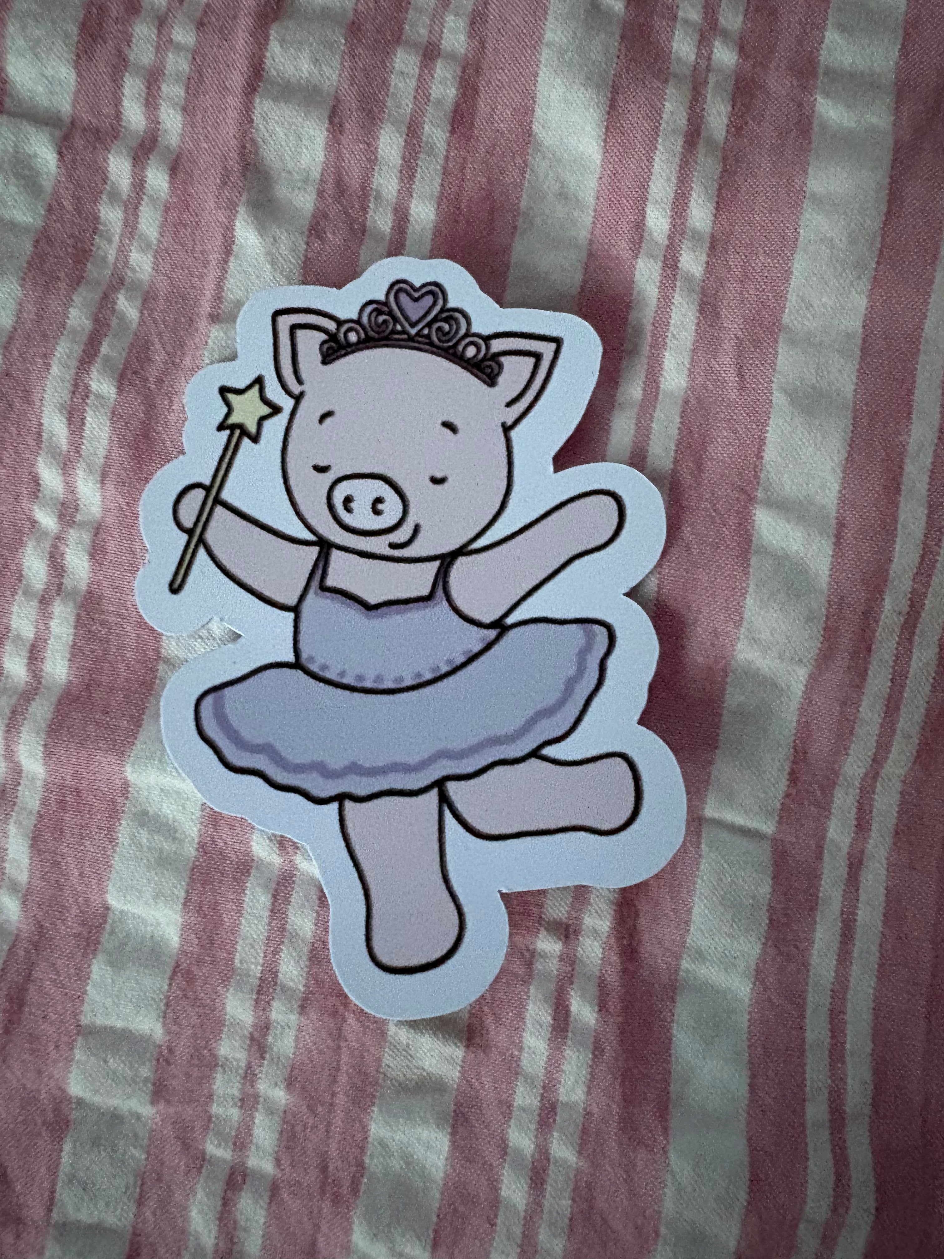 Piggy Sticker