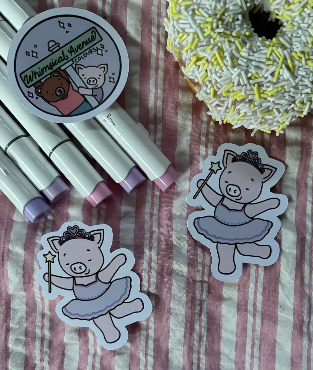 Piggy Sticker