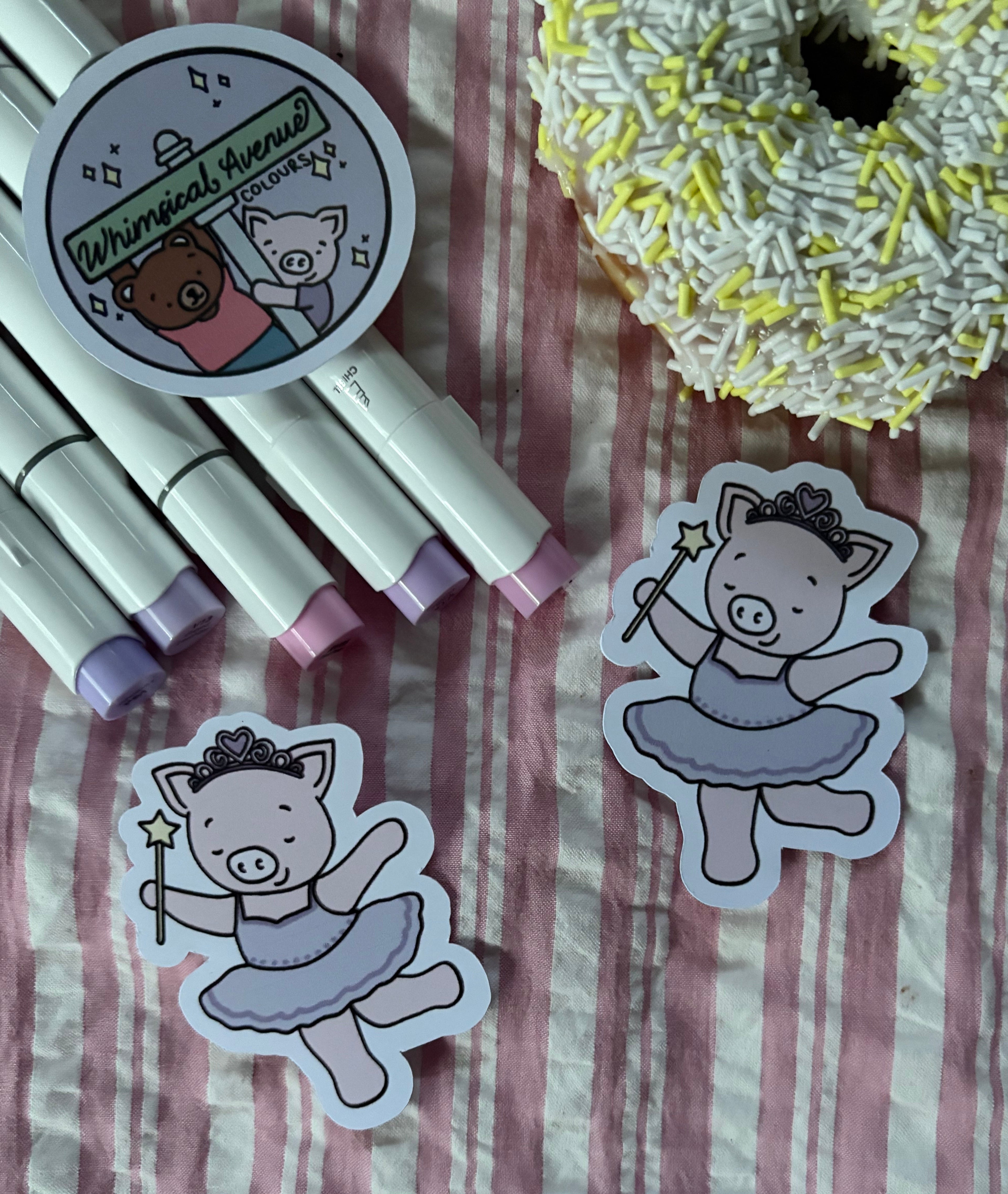 Piggy Sticker