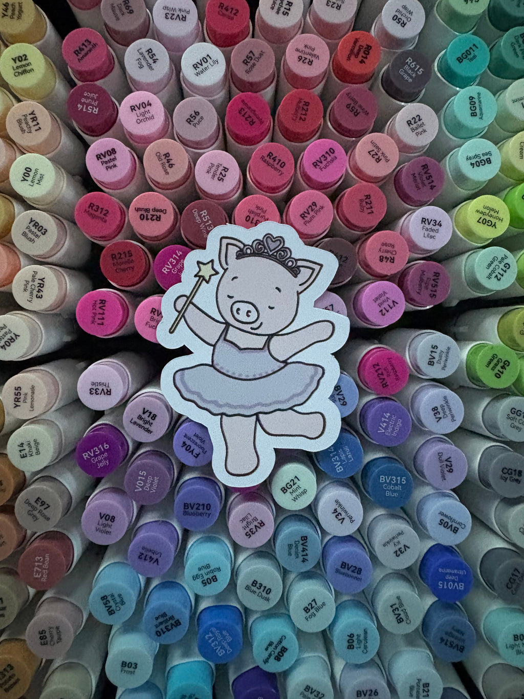 Piggy Sticker