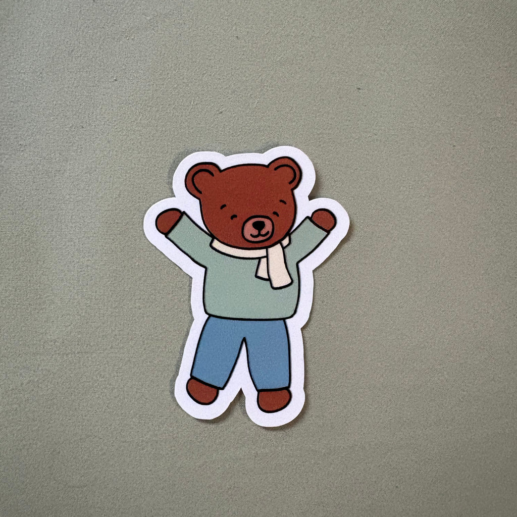 Cozy Boo Sticker