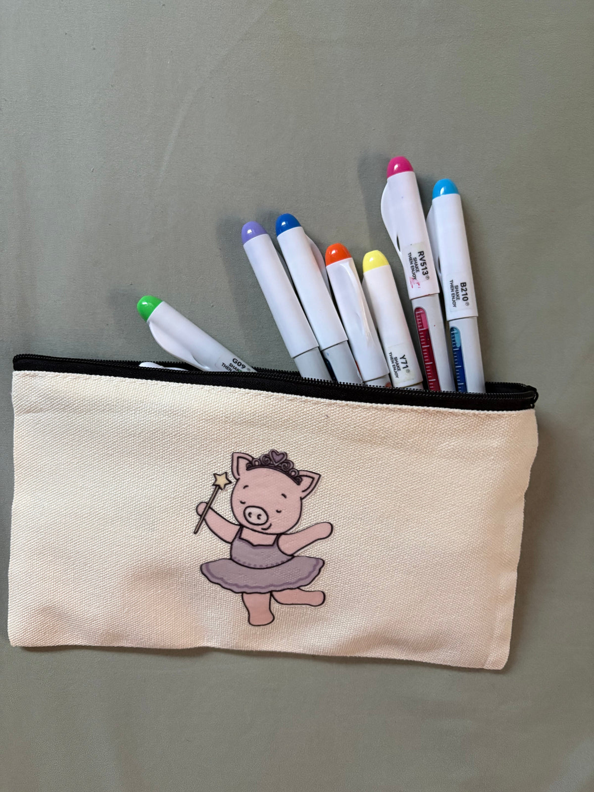 Piggy Pencil Pouch